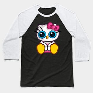 Hell-OWL_kitty Baseball T-Shirt